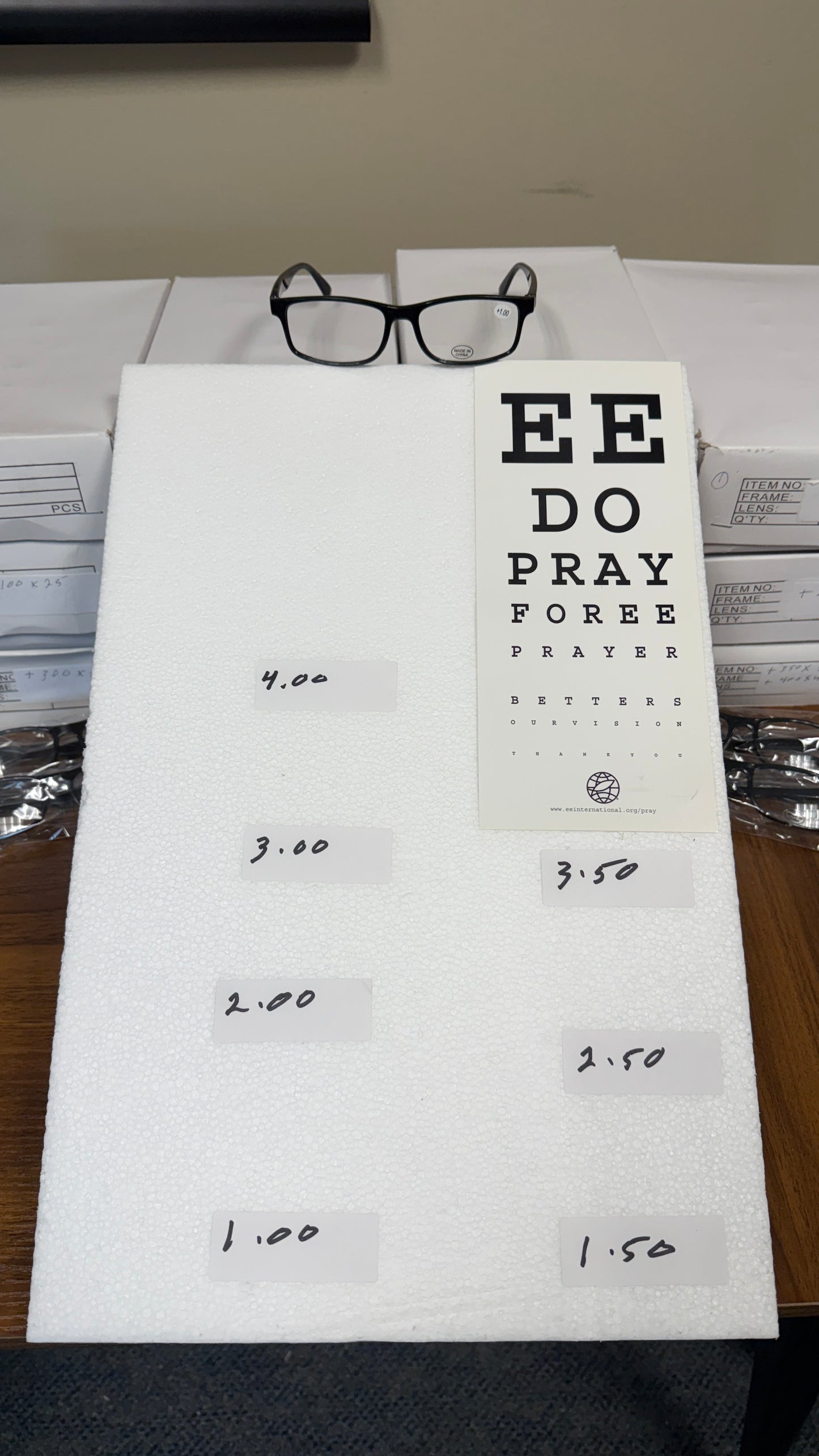 GFM 200 KIT - Glasses For Missions Easy Kit