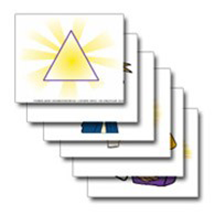 HFK042 - HFK Gospel in a Nutshell Teaching Cards (set of 6 cards)