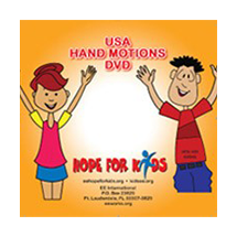 HFKV01 - Hope For Kids Hand Motions DVD