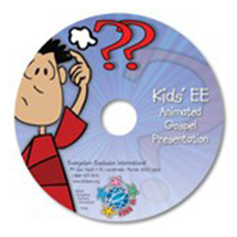 K055-10 - Kids EE Animated Gospel Presentation CD (pack of 10)